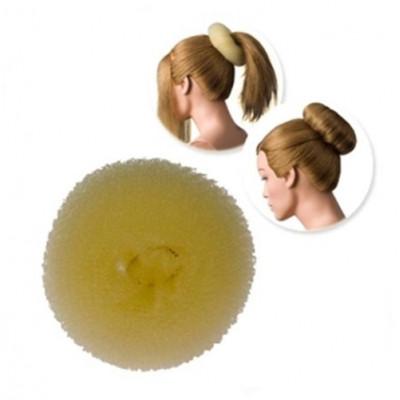 Dress Me Up Hair Donut Blonde – Small, Thick